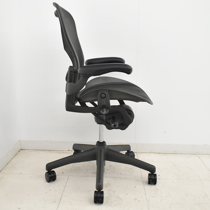 【中古】ハーマンミラー アーロンチェア スタンダード Bサイズ ランバーサポート 2025052705【中古オフィス家具】
