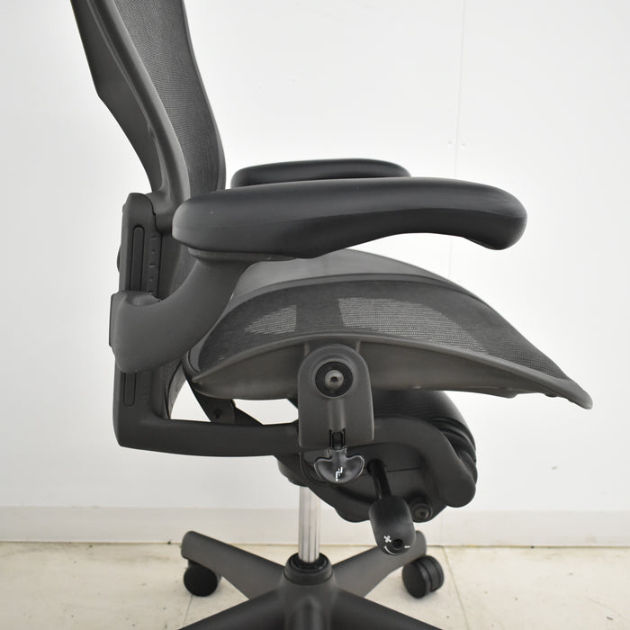 【中古】ハーマンミラー アーロンチェア スタンダード Bサイズ ランバーサポート 2025052705【中古オフィス家具】