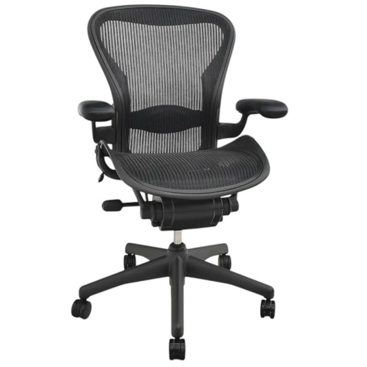 【中古】ハーマンミラー アーロンチェア スタンダード Bサイズ ランバーサポート 2025052708【中古オフィス家具】