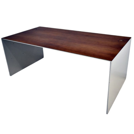 【中古】Cassina ixc. AIR FRAME エグゼクティブデスク 配線ダクト付 W1800 2025061904【中古オフィス家具】