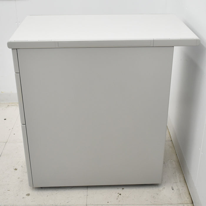 【中古】オカムラ SD-V 脇机 幅400 2025070102【中古オフィス家具】