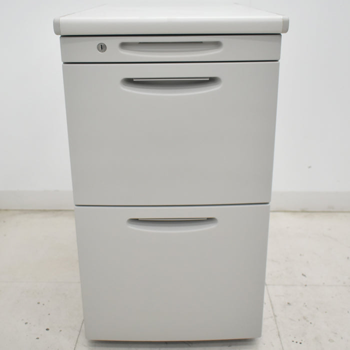 【中古】オカムラ SD-V 脇机 幅400 2025070105【中古オフィス家具】