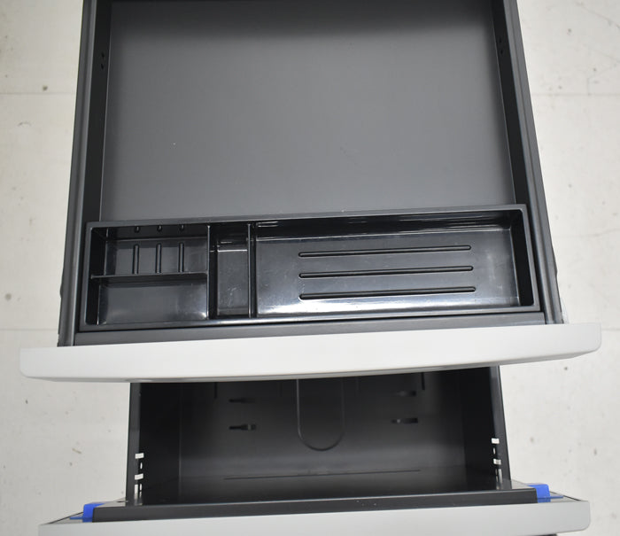 【中古】オカムラ SD-V 脇机 幅400 2025070105【中古オフィス家具】