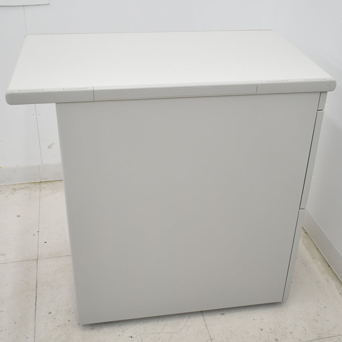 【中古】オカムラ SD-V 脇机 幅400 2025071406【中古オフィス家具】