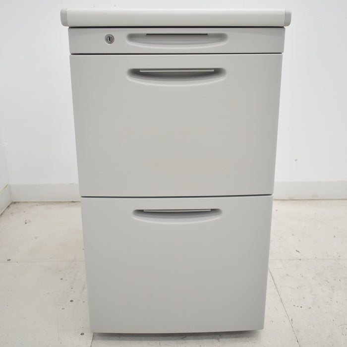 【中古】オカムラ SD-V 脇机 幅400 2025071406【中古オフィス家具】