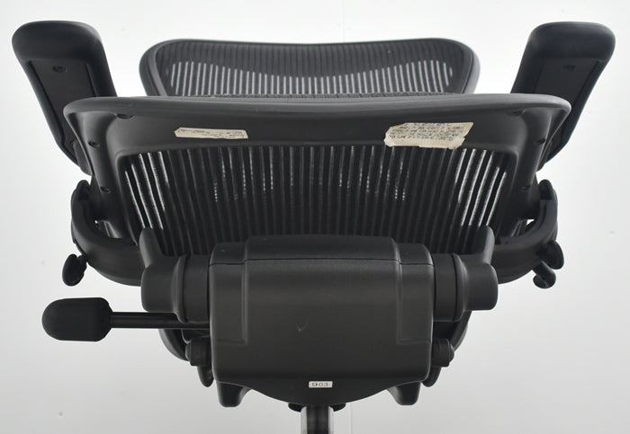 【中古】ハーマンミラー アーロンチェア Bサイズ フル装備 ランバーサポート 2025071903【中古オフィス家具】