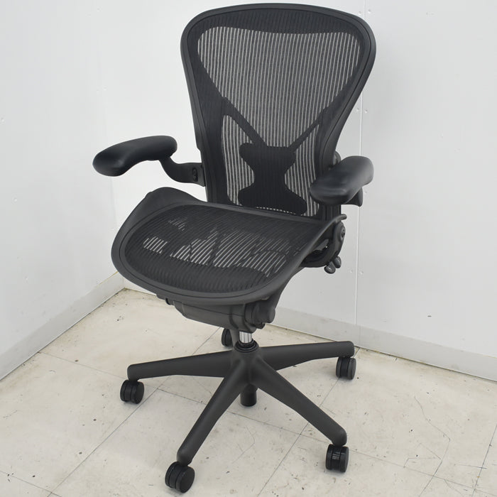 【中古】ハーマンミラー アーロンチェア Bサイズ フル装備 ポスチャーフィット 2025071906【中古オフィス家具】