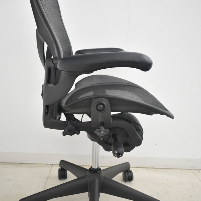 【中古】ハーマンミラー アーロンチェア Bサイズ フル装備 ポスチャーフィット 2025071906【中古オフィス家具】