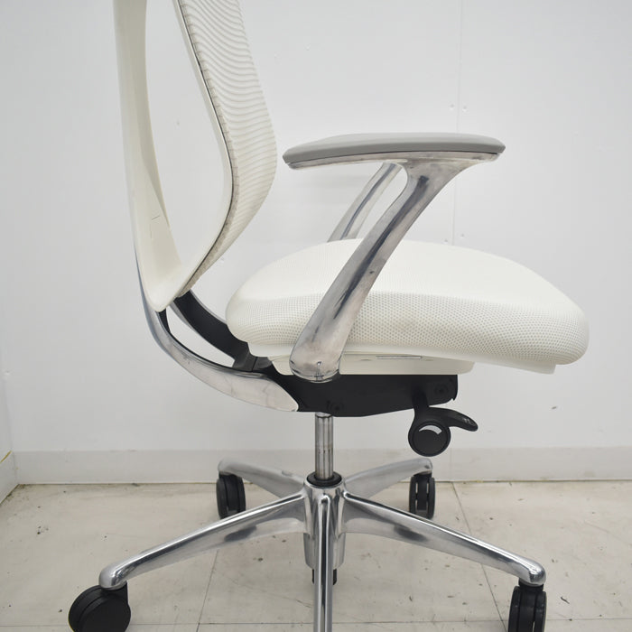 【中古】オカムラ サブリナ 固定肘 ポリッシュ 2022年製 2025072806【中古オフィス家具】