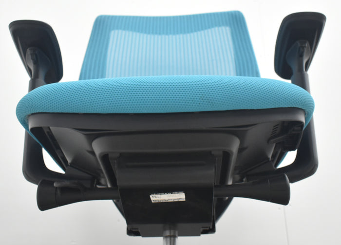 【中古】オカムラ シルフィー ハイバック 可動肘 バックカーブアジャスト 前傾機能 2018年製 2025072901【中古オフィス家具】