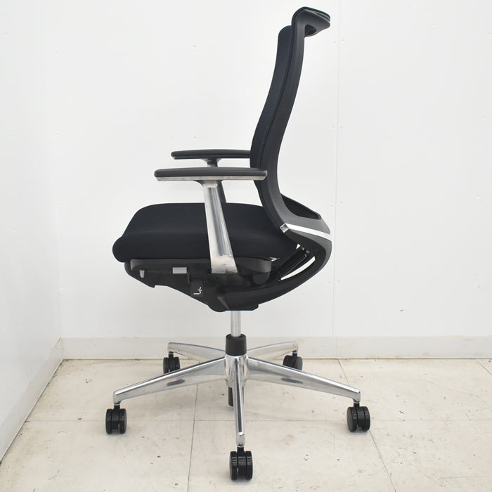 【中古】コクヨ ベゼル 固定肘 ポリッシュ 2019年製 2025072906【中古オフィス家具】