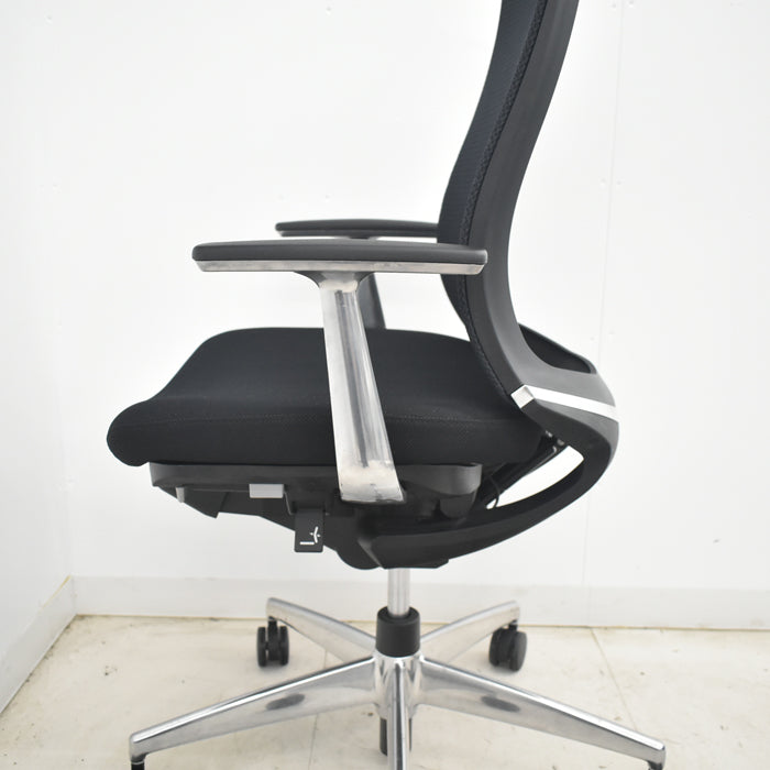 【中古】コクヨ ベゼル 固定肘 ポリッシュ 2019年製 2025072906【中古オフィス家具】