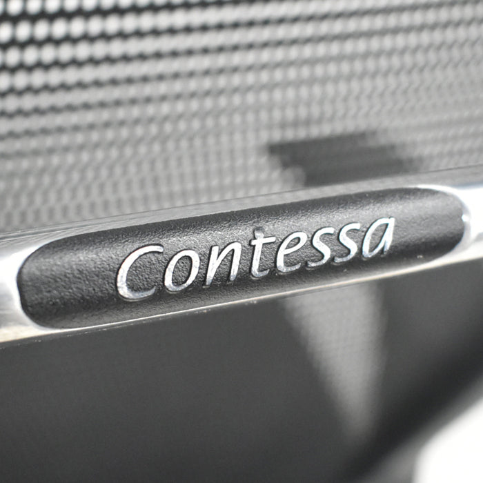 【中古】オカムラ コンテッサ 可動肘 ランバーサポート ポリッシュ 2025073007【中古オフィス家具】