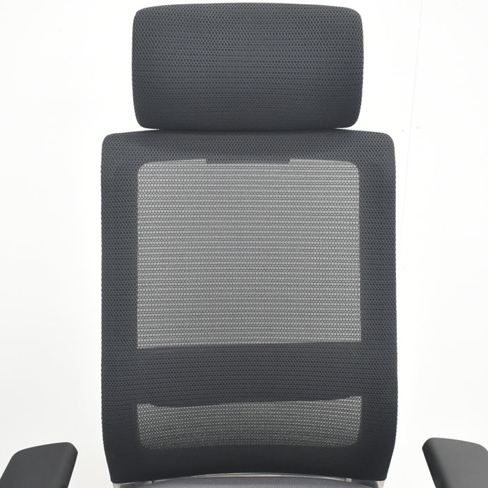 【中古】コクヨ エアフォート ヘッドレスト 可動肘 エアランバーサポート ポリッシュ 2025080402【中古オフィス家具】