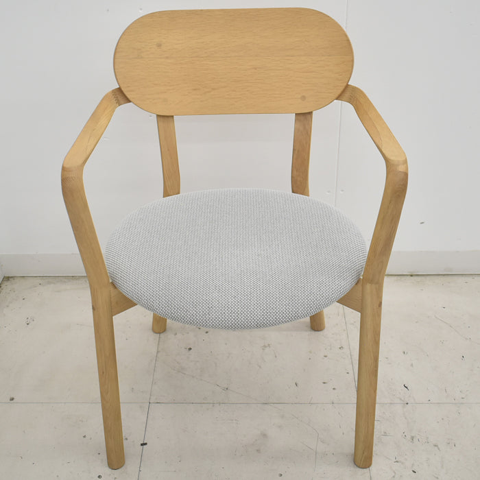 【中古】カリモク ニュースタンダード キャストールローチェアパッド 幅630 2025080502【中古オフィス家具】