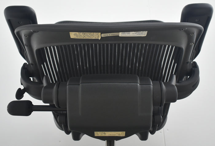 【中古】ハーマンミラー アーロンチェア Bサイズ 可動肘 ランバーサポート 2025081602【中古オフィス家具】