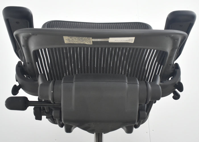 【中古】ハーマンミラー アーロンチェア Bサイズ フル装備 ポスチャーフィット 肘レバータイプ 2025081603【中古オフィス家具】