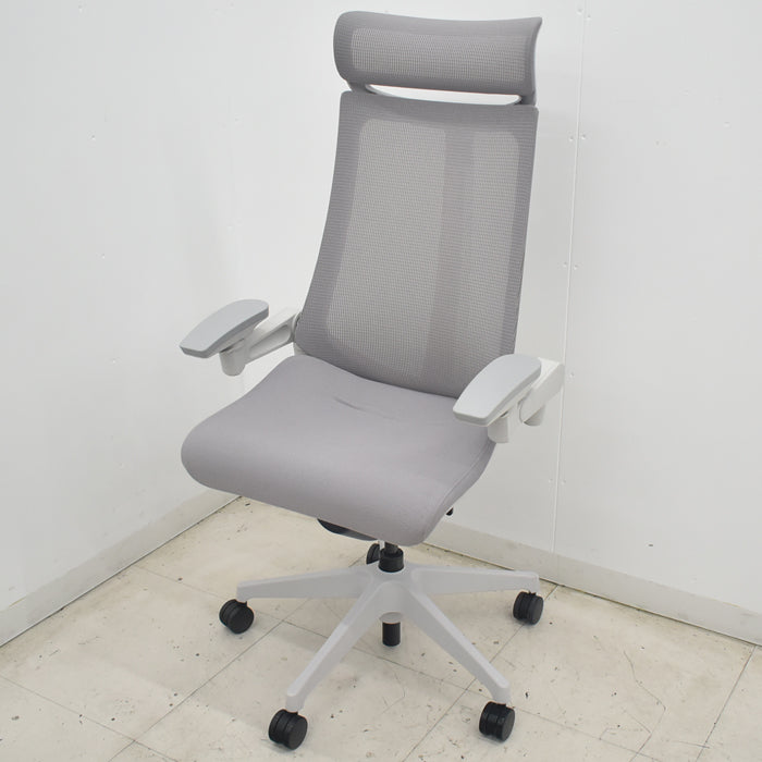 【中古】イトーキ Act アクトチェア エクストラハイバック 4Dリンクアーム 2023年製 2025082502【中古オフィス家具】