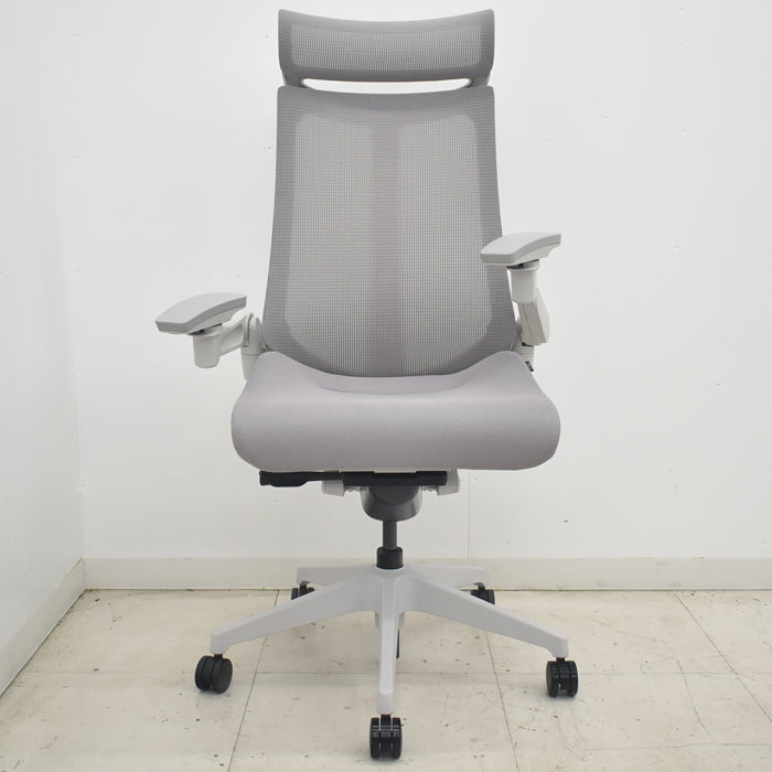 【中古】イトーキ Act アクトチェア エクストラハイバック 4Dリンクアーム 2023年製 2025082502【中古オフィス家具】