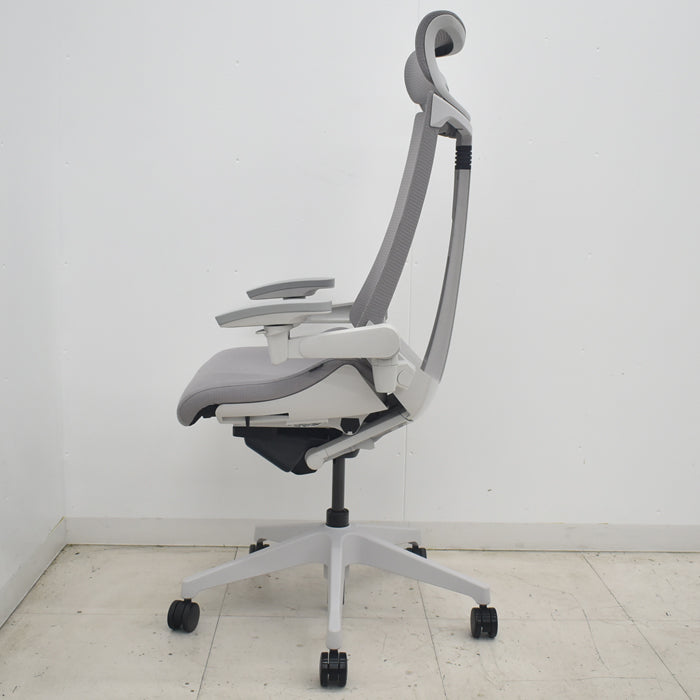 【中古】イトーキ Act アクトチェア エクストラハイバック 4Dリンクアーム 2023年製 2025082502【中古オフィス家具】