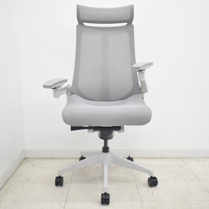 【中古】イトーキ Act アクトチェア エクストラハイバック 4Dリンクアーム 2023年製 2025082503【中古オフィス家具】