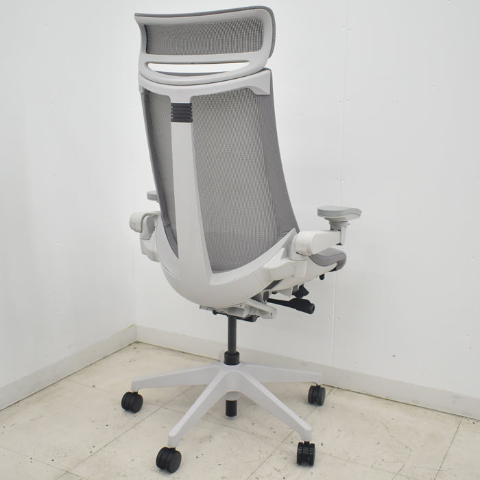 【中古】イトーキ Act アクトチェア エクストラハイバック 4Dリンクアーム 2023年製 2025082503【中古オフィス家具】