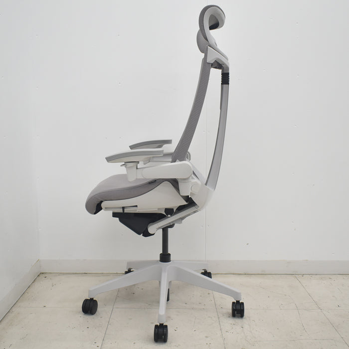 【中古】イトーキ Act アクトチェア エクストラハイバック 4Dリンクアーム 2022年製 2025082504【中古オフィス家具】