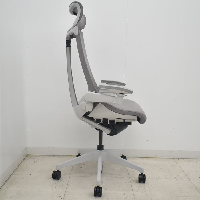 【中古】イトーキ Act アクトチェア エクストラハイバック 4Dリンクアーム 2022年製 2025082504【中古オフィス家具】