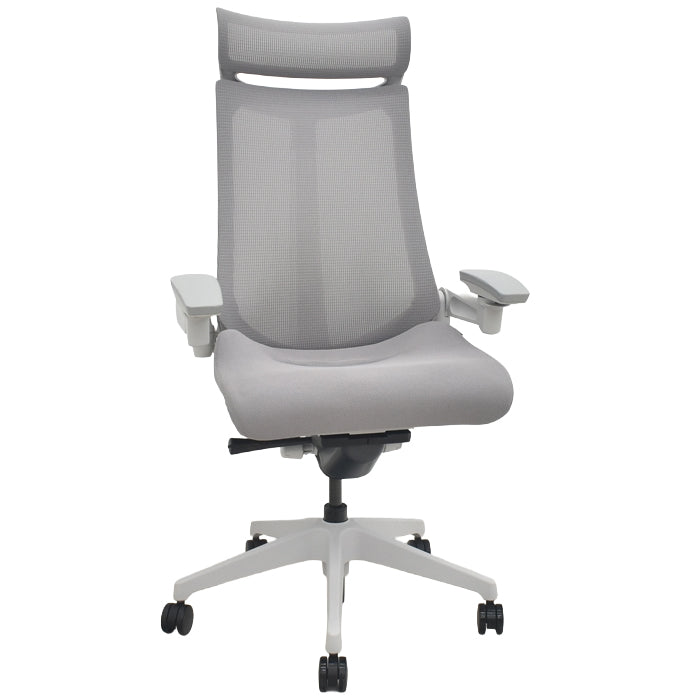 【中古】イトーキ Act アクトチェア エクストラハイバック 4Dリンクアーム 2022年製 2025082504【中古オフィス家具】