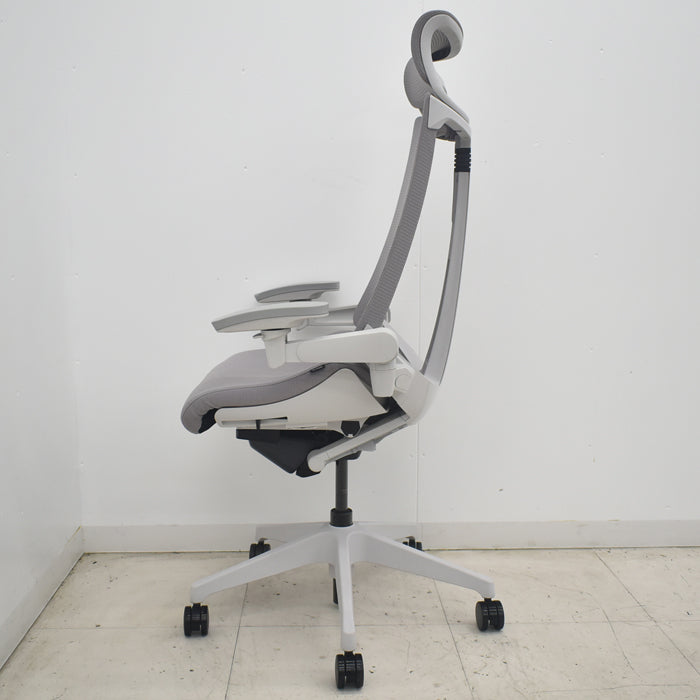 【中古】イトーキ Act アクトチェア エクストラハイバック 4Dリンクアーム 2022年製 2025082505【中古オフィス家具】
