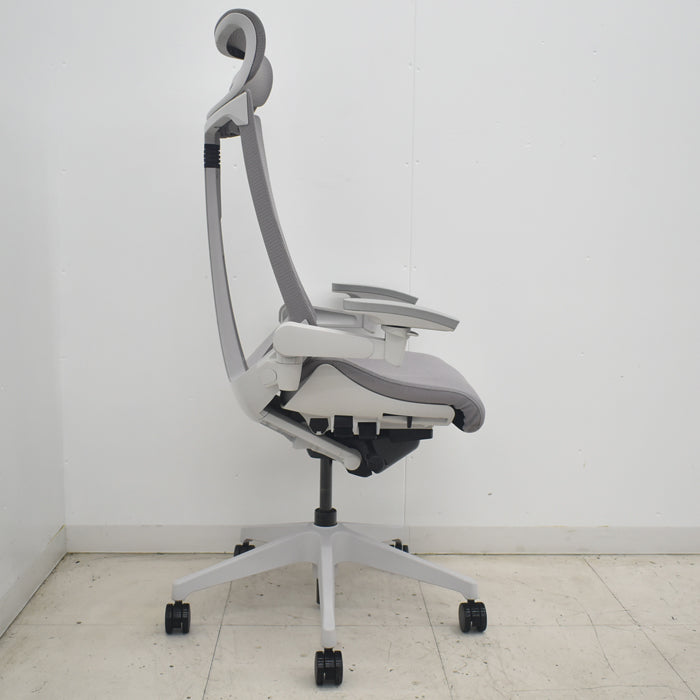 【中古】イトーキ Act アクトチェア エクストラハイバック 4Dリンクアーム 2022年製 2025082505【中古オフィス家具】