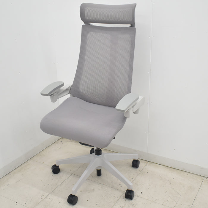 【中古】イトーキ Act アクトチェア エクストラハイバック 4Dリンクアーム 2025082506【中古オフィス家具】