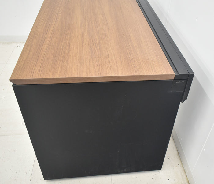 【中古】 オカムラ プロステージクレスト 片袖デスク W1600 2025082602【中古オフィス家具】【中古】