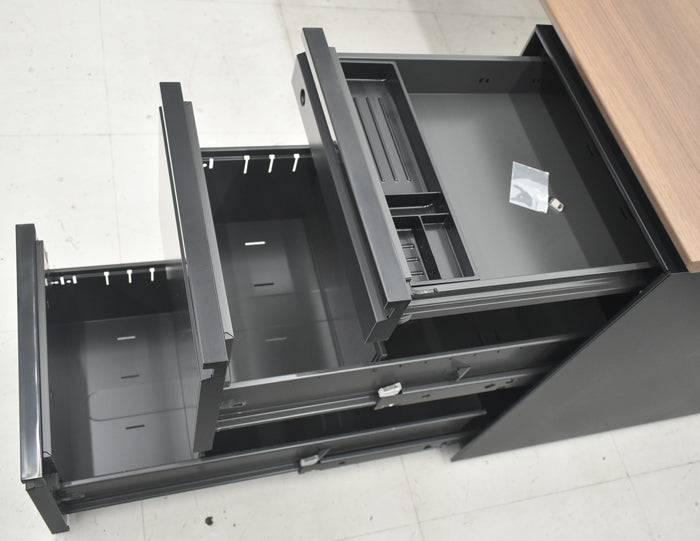 【中古】 オカムラ プロステージクレスト 片袖デスク W1600 2025082602【中古オフィス家具】【中古】