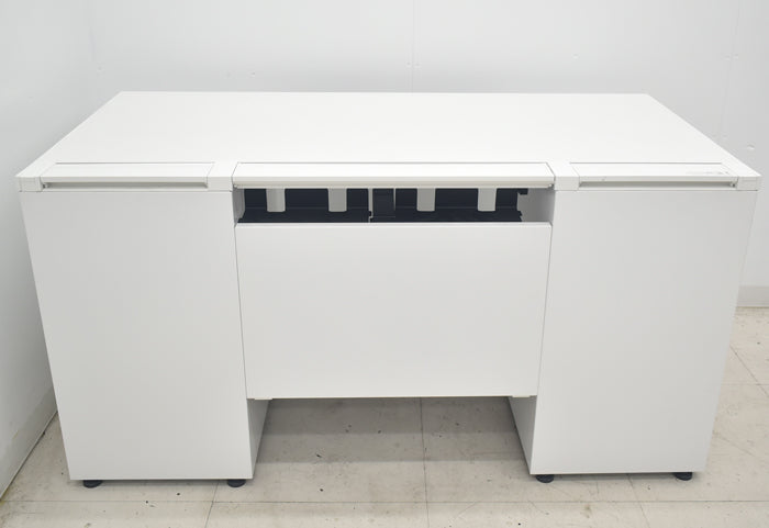 【中古】コクヨ ISシリーズ 両袖デスク W1400 2025082603【中古オフィス家具】