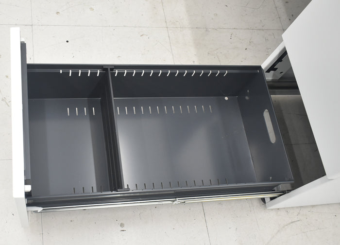 【中古】コクヨ ISシリーズ 両袖デスク W1400 2025082603【中古オフィス家具】