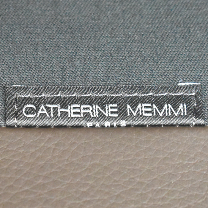 【中古】カトリーヌ メミ NEW YORK ニューヨーク 一人掛けソファ クッション付 幅1100 総革張り 2025082706【中古オフィス家具】