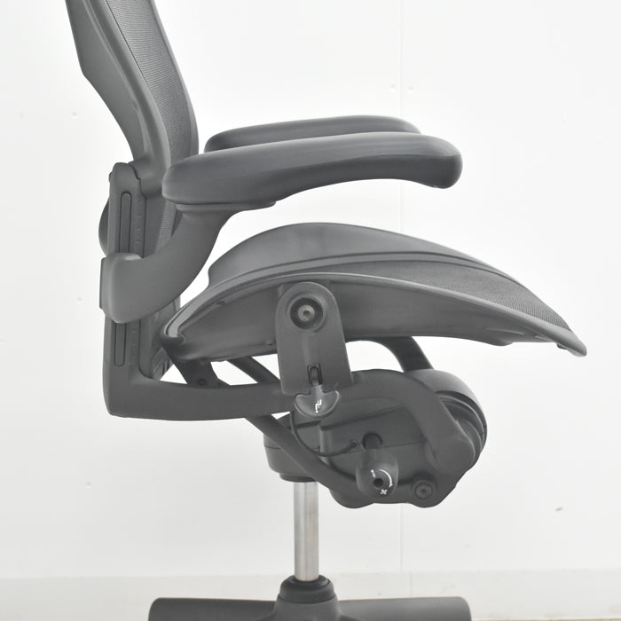 【中古】ハーマンミラー アーロンチェア Bサイズ スタンダード ランバーサポート 2025082804【中古オフィス家具】