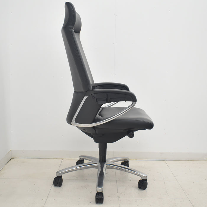 【中古】コクヨ フィロソフィー エクストラハイバック 固定肘 エアランバーサポート ポリッシュ脚 2025090102【中古オフィス家具】
