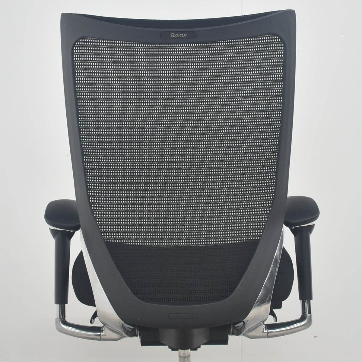 【中古】オカムラ バロン ハイバック 可動肘 ポリッシュ 2025091007【中古オフィス家具】