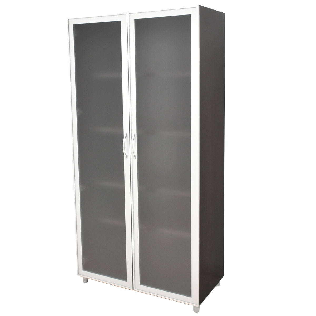 【中古】オカムラ EX-35 書棚(前面アクリル扉)幅900 2025092502【中古オフィス家具】