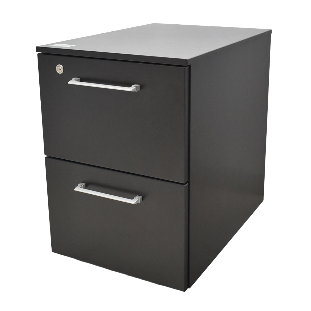 【中古】オカムラ EX-100 2段ワゴン ソフトクローズ 幅435 2025101602【中古オフィス家具】