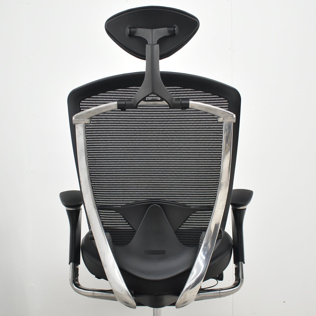 【中古】オカムラ コンテッサ 可動肘 ヘッドレスト ランバーサポート 革張り 肘パッド新品 2025101605【中古オフィス家具】