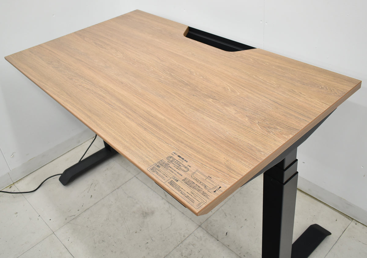 【中古】コクヨ シークエンス 電動昇降デスク 2019年製 幅1150 2025101703【中古オフィス家具】