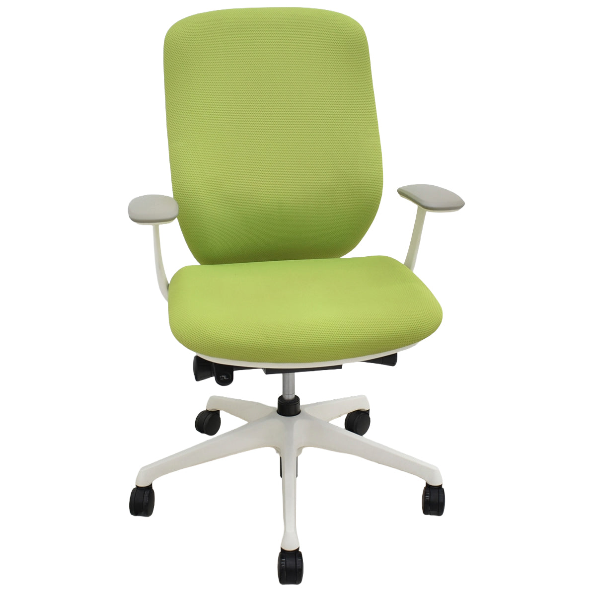 中古】オカムラ シルフィー ハイバック 固定肘 バックカーブアジャスト