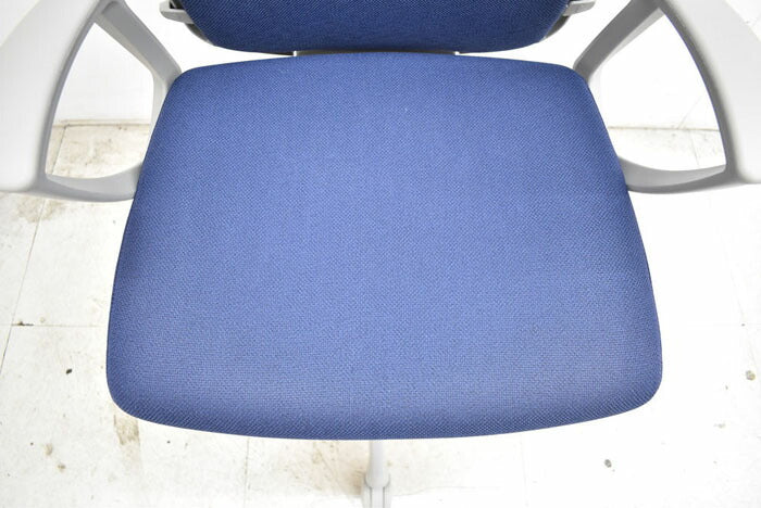 オカムラ エスクード ローバック 固定肘 ランバーサポート 2023041003【中古オフィス家具】【中古】