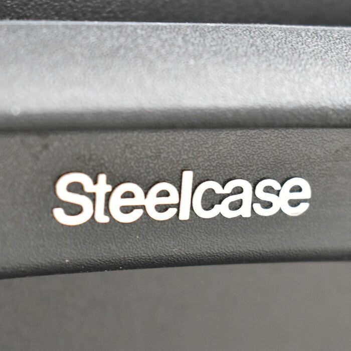 スチールケース リープV2 APモデル 可動肘(新型肘パット)ランバーサポート 2020年製 2023041005【中古オフィス家具】【中古】