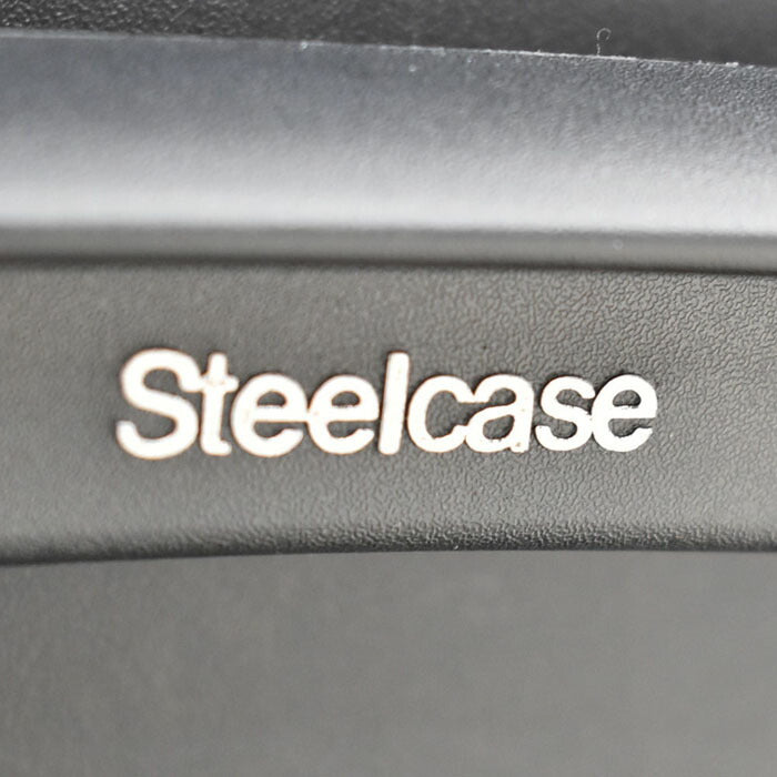 スチールケース リープV2 可動肘 ランバーサポート USモデル 2023041102【中古オフィス家具】【中古】