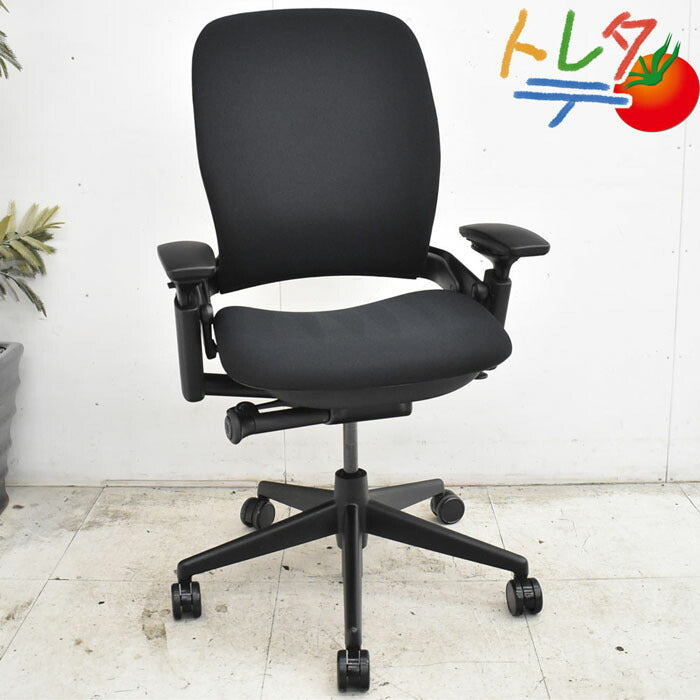 スチールケース リープV2 可動肘 USモデル 2023041104【中古オフィス家具】【中古】