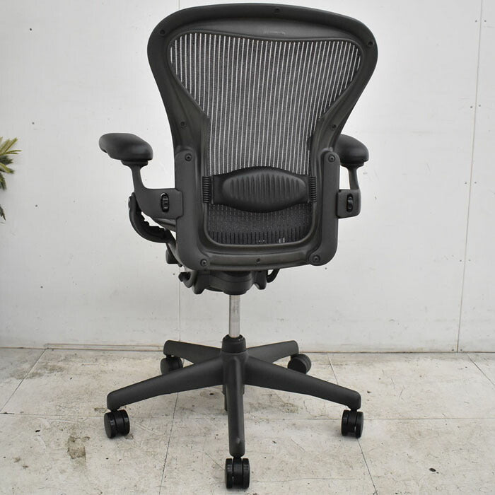 ハーマンミラー Hermanmilller アーロンチェア Aサイズ ランバーサポート 2023041401【中古オフィス家具】【中古】